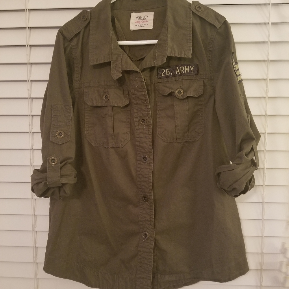 Military style jacket - Picture 1 of 4